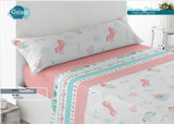 Juego de sábanas infantil 50% algodón para cama de 90 y 105 - imagen 2