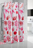 Cortina de baño, 180x200cm MODELO CORAL