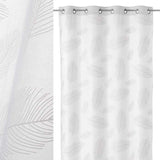 Cortina de baño 180x200cm MODELO CRYSTAL FEATHERS