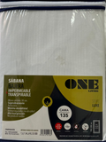 Sábana bajera impermeable y transpirable