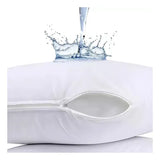 Funda de Almohada Impermeable y Transpirable. ANTIÁCAROS, ALGODÓN