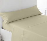 Unidad Juego de Sábanas Lisas tacto Seda, ligera, suave, fresca. Cama 150, 135,105,90. Blanco, Crudo, Gris, Beige, Lila, Turquesa. Juego de sábanas 100% Microfibra. Primavera, Verano. Dormitorio Elegante, Alegre, Colorido,Luz