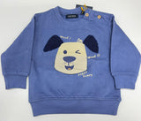 Jersey infantil de perro “Woof” – 100% algodón (12-18-24m)