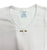 Camiseta interior niña de manga corta  100% Algodón - imagen 2