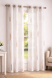 Cortina visillo con anillas para hogar de 140x260 - imagen 24