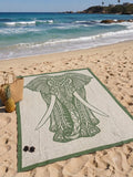 Mandala Multiusos 210x240cm para Playa, Cama o Sofá. Varios Modelos,