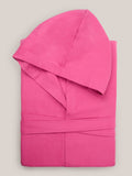 Albornoz Adulto 100% Microfibra Rosa - imagen 3
