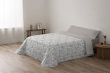 COLCHA MODELO FICUS. Estampado, Cama 135-150. NO INCLUYE FUNDAS DE COJIN