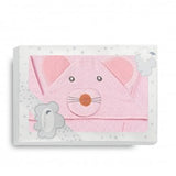 Capa de Baño Bebé 100% Algodón. 1m x 1m Maxicapa Niño y Niña. Extrasuave. Rizo de Algodón.  Azul y Rosa, Gris, Beige. Toalla Baño Bebé.