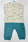Conjunto niño elefante azul
