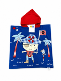 Poncho Infantil de Microfibra para Piscina y Playa, diferentes modelos.