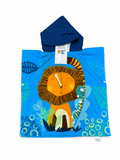 Poncho Infantil de Microfibra para Piscina y Playa, diferentes modelos.