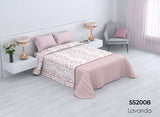 COLCHA BOUTI LAVANDA REVERSIBLE