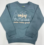 Sudadera niño azul