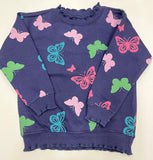 Sudadera niña mariposa